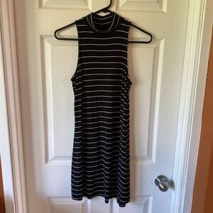 Aeropostale Seriously Soft Dress Women’s Size Small Striped Sleeveless Stretch